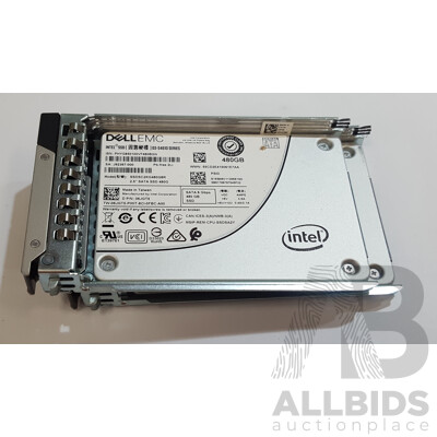 Dell EMC (SSDSC2KG480G8R) D3-S4610 Series 480GB SATA 6Gbps 2.5-Inch Solid State Drive - Lot of Two