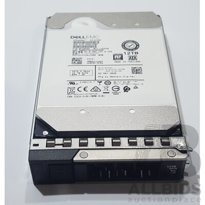 Dell EMC (HUH721212ALE600) UltraStar DC HC520 12TB SATA 6Gbps 7.2K 3.5-Inch Hard Drive