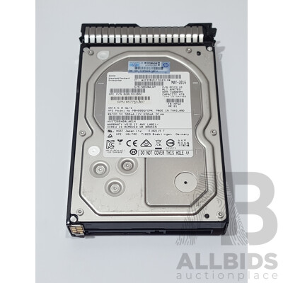 HP Enterprise (MB4000GFEMK) 4TB SATA 6Gbps 7.2K 3.5-Inch Hard Drive