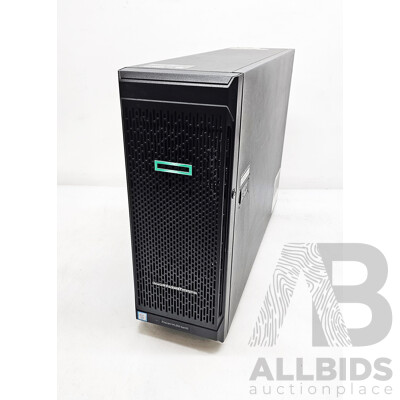 HP ProLiant ML350 Gen10 Intel Xeon SILVER (4110) 2.10GHz-3.00GHz 8-Core CPU Tower Server W/ 16GB DDR4