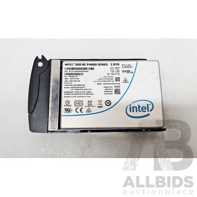 Intel (SSDPE2KE020T7) SSD DC P4600 Series 2TB NVMe 12Gbps 2.5-Inch Solid State Drive