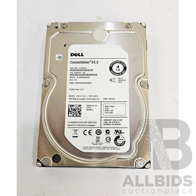 Dell 4TB SAS 7.2K 3.5-Inch Hard Drive - Lot of Two