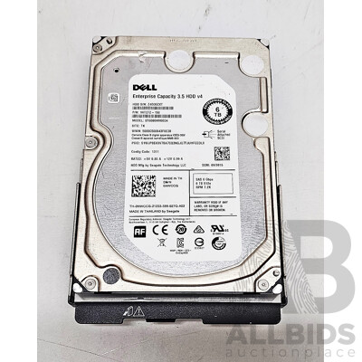 Dell (ST6000NM0034) 6TB 12Gbps 7.2K SAS 3.5-Inch Hard Drive