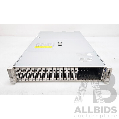 Cisco UCS C240 M5SX Dual Intel Xeon GOLD (6132) 2.60GHz-3.70GHz 14-Core CPU 2RU Server W/ 64GB DDR4 & 5.7TB Storage