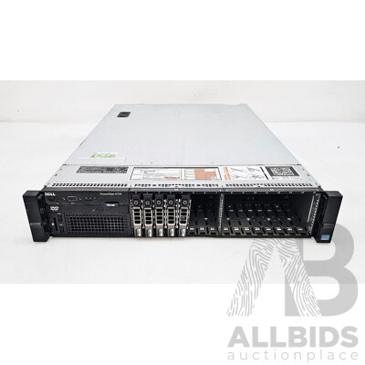 Dell (E14S) PowerEdge R720 Dual Intel Xeon (E5-2660) 2.2GHz-3.00GHz 8-Core CPU 2RU Server W/ 64GB DDR3