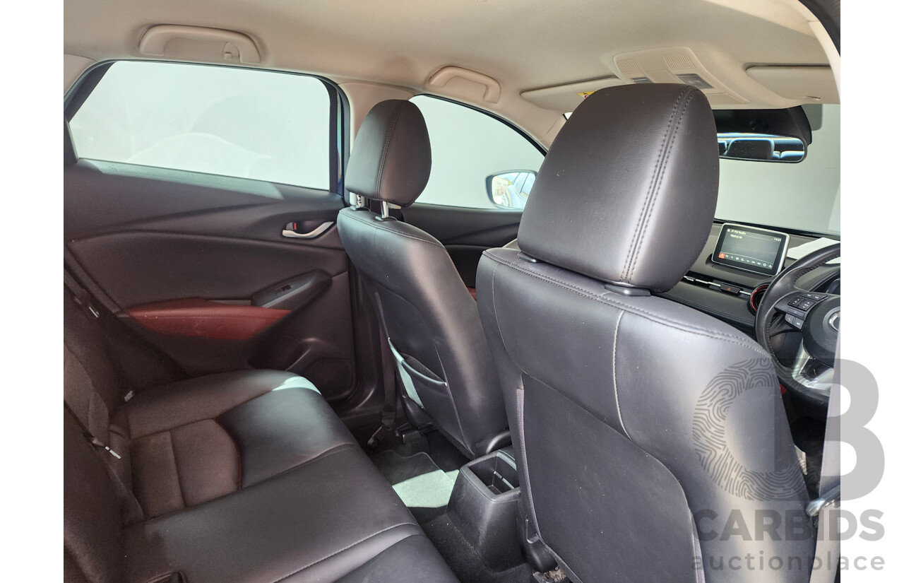 8/2015 Mazda CX-3 S-Touring DK Safety Pack 4d Wagon Deep Crystal Blue 2.0L