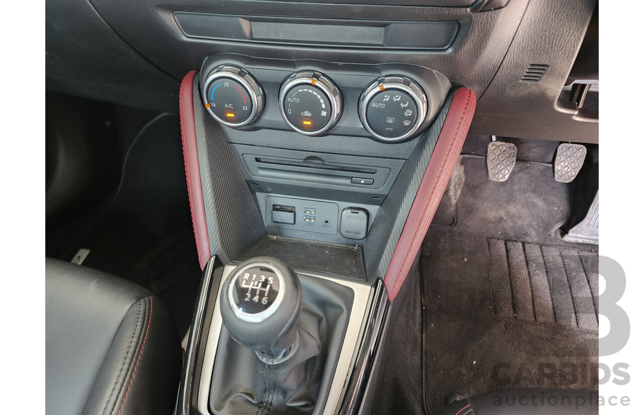 8/2015 Mazda CX-3 S-Touring DK Safety Pack 4d Wagon Deep Crystal Blue 2.0L