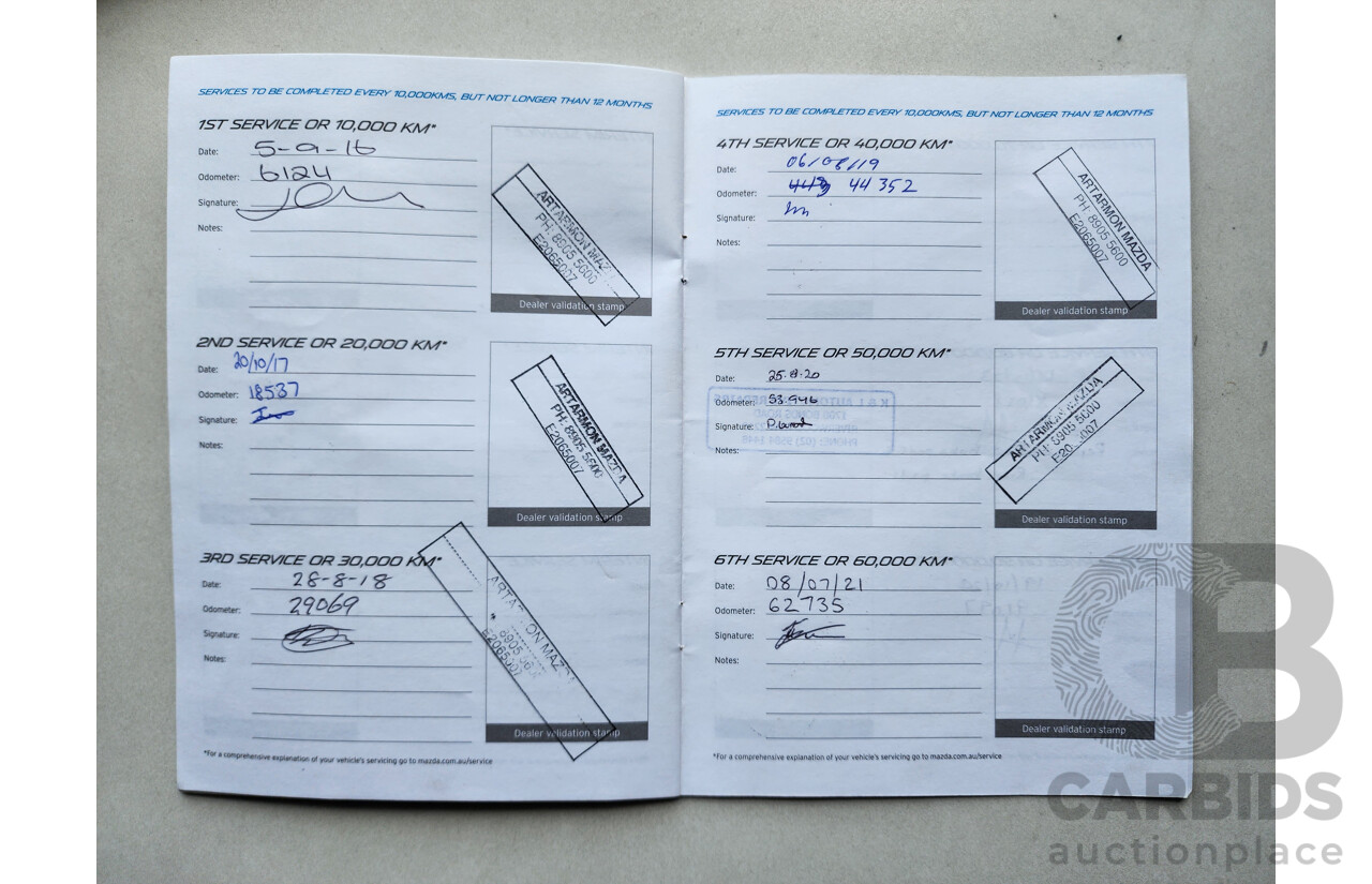 8/2015 Mazda CX-3 S-Touring DK Safety Pack 4d Wagon Deep Crystal Blue 2.0L