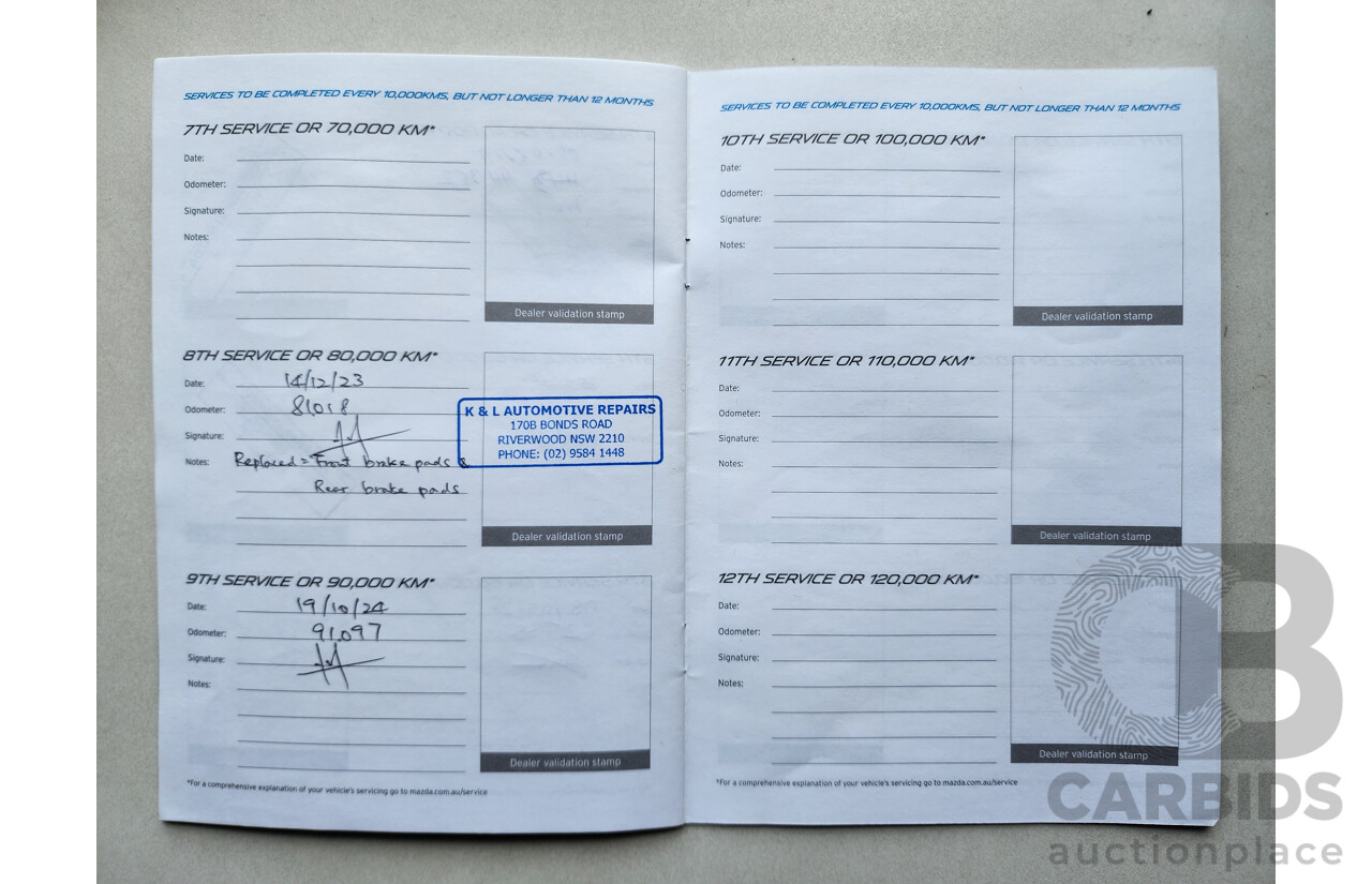 8/2015 Mazda CX-3 S-Touring DK Safety Pack 4d Wagon Deep Crystal Blue 2.0L