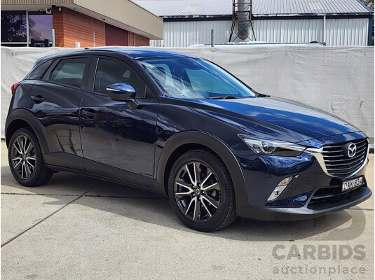 8/2015 Mazda CX-3 S-Touring DK Safety Pack 4d Wagon Deep Crystal Blue 2.0L