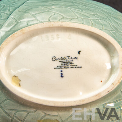 Carlton Ware Glazed Leaf Form Dish