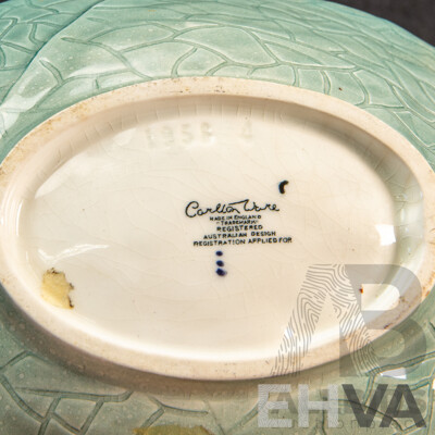 Carlton Ware Glazed Leaf Form Dish