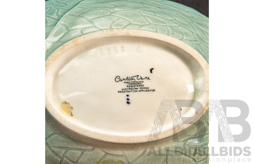 Carlton Ware Glazed Leaf Form Dish