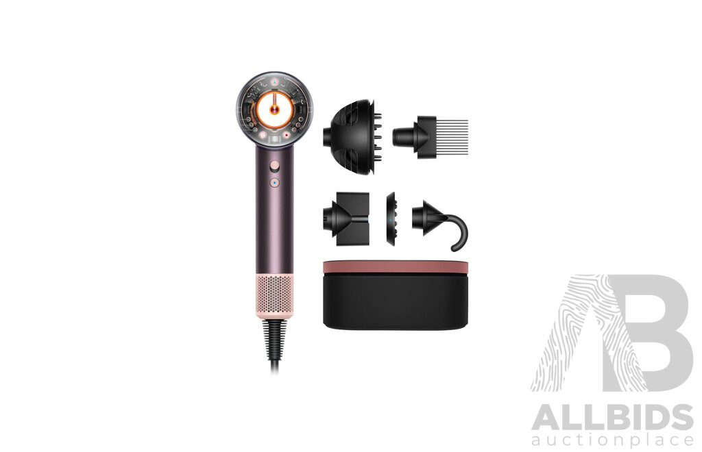 Dyson (599013) Supersonic Nural Intelligent Hair Dryer (Jasper Plum) - ORP $749 (Includes 1 Year Warranty From Dyson)