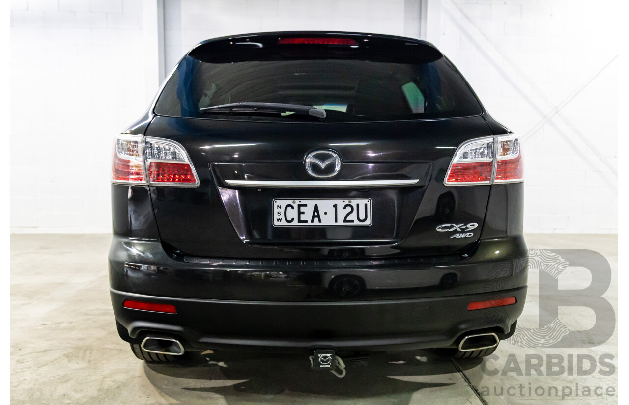 7/2011 Mazda CX-9 Luxury MY12 4d Wagon Sparkling Black Metallic 3.7L - 7 Seater