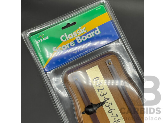 1661223 · Assorted Billiard Equipment - Classic Score Board  - Lot of 10
