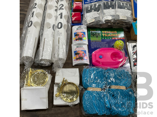 1661213 · Collection of Various Sports Equipment