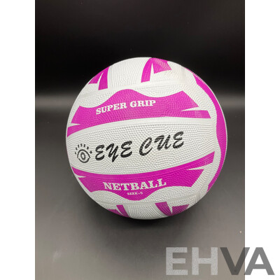 Collection of Various Sports Equipment for Golf, Cricket, Basketball, Netball, Including Various Balls, Velcro Golf Target Set and More - Lot of 25