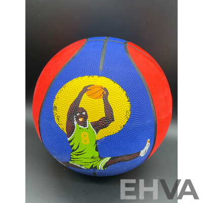 Collection of Various Sports Equipment for Golf, Cricket, Basketball, Netball, Including Various Balls, Velcro Golf Target Set and More - Lot of 25