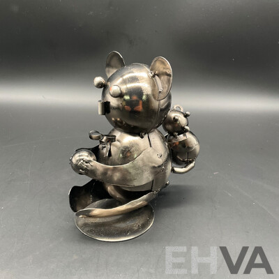 Metal ''Nuts and Bolts'' Koala Sculptures - Lot of 18