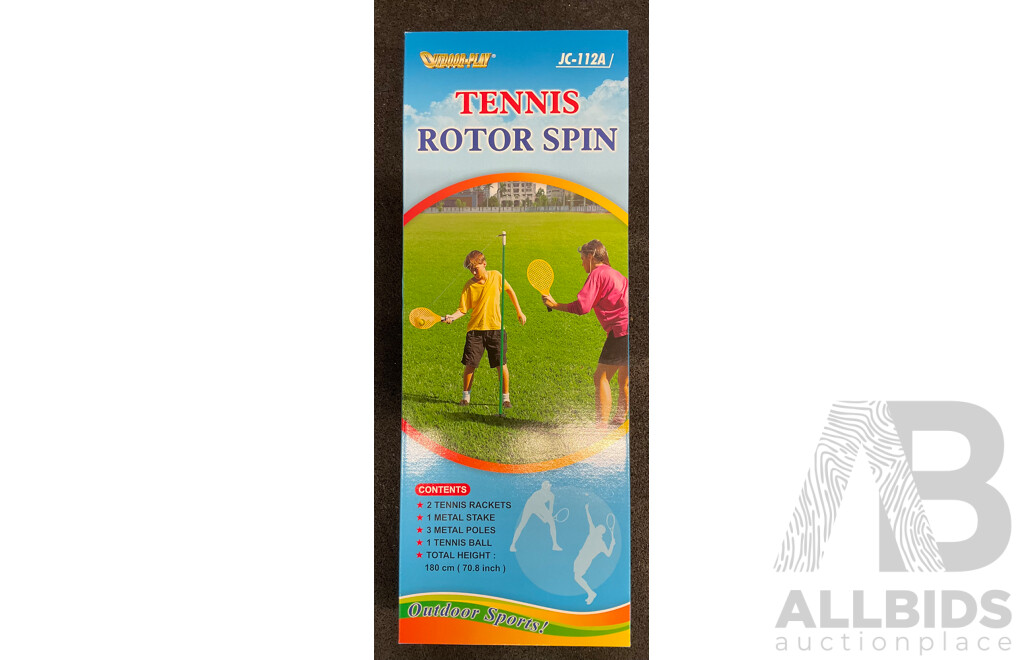 Collection of Various Sports Equipment for Golf, Cricket and Tennis - Lot of 10