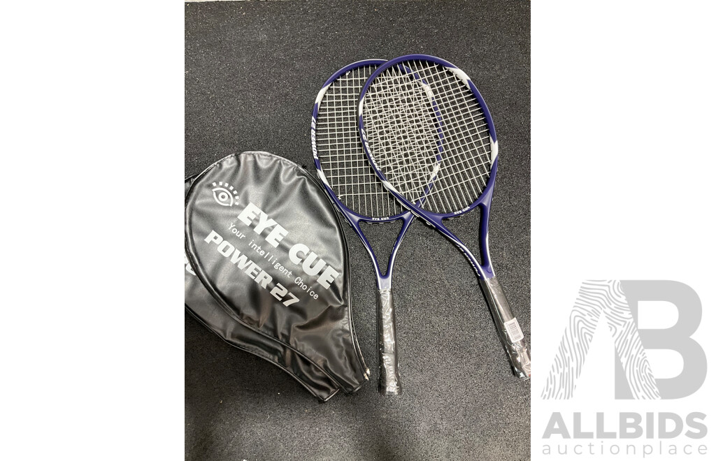 Collection of Various Sports Equipment for Golf, Tennis, Basketball, Netball, Including Various Balls, Velcro Golf Target Set and More - Lot of 24