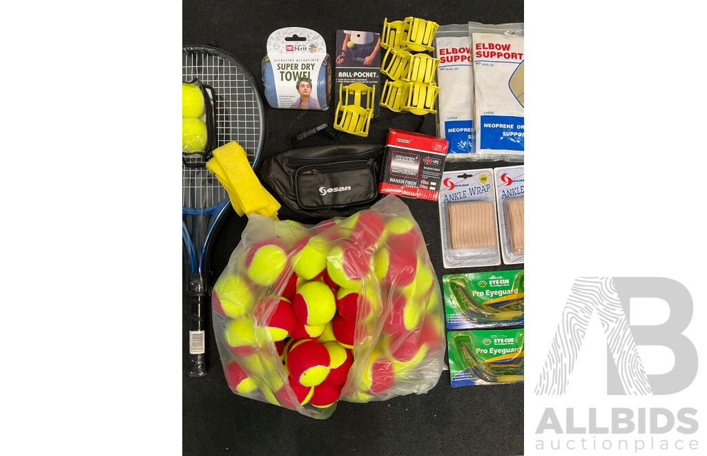 Collection of Various Sport Tennis Equipment - Lot of 92