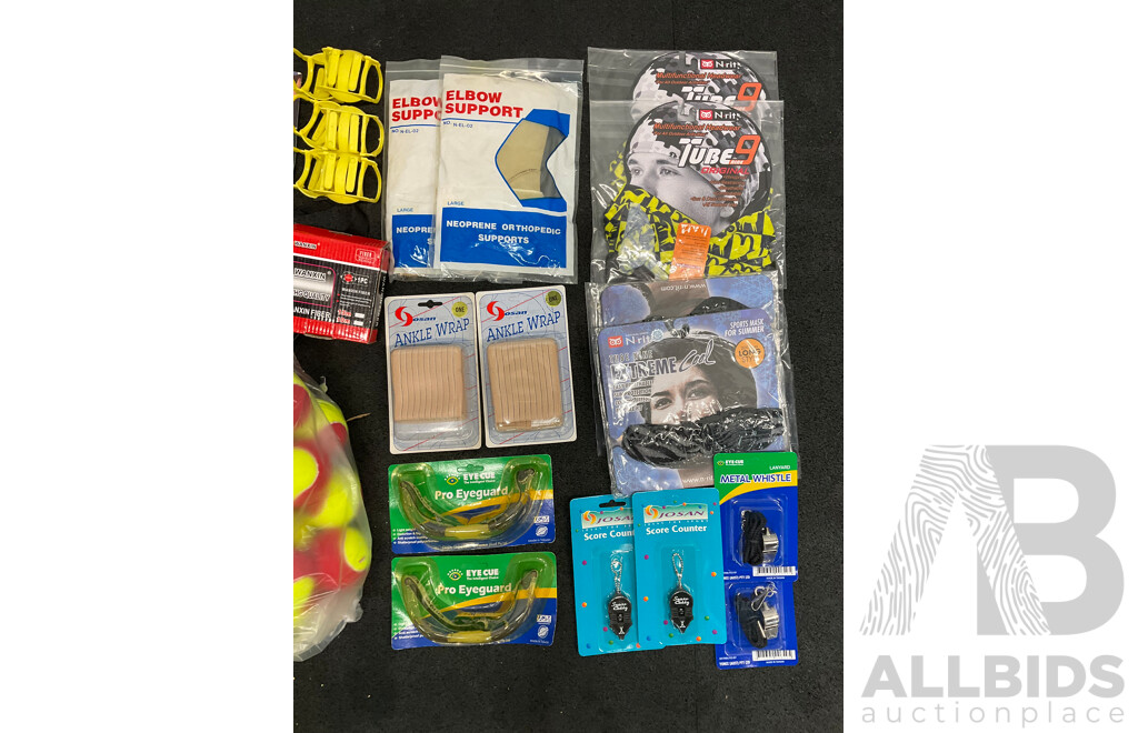 Collection of Various Sport Tennis Equipment - Lot of 92