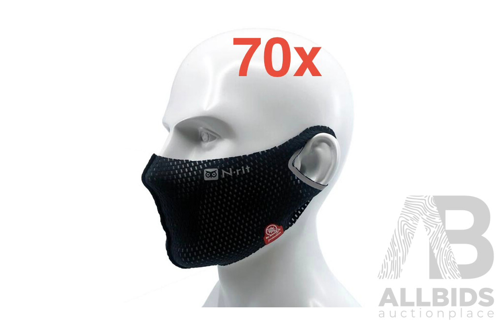 N-rit Sports Cooling Masks - Lot of 70