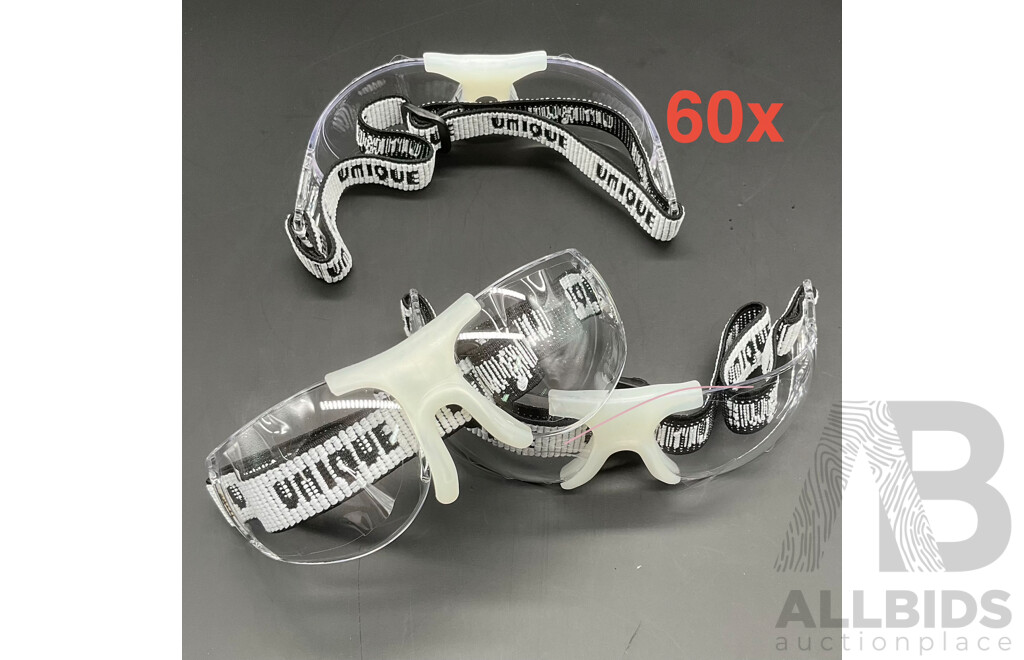 UNIQUE Sport Protective Eyeguard- Lot of 60