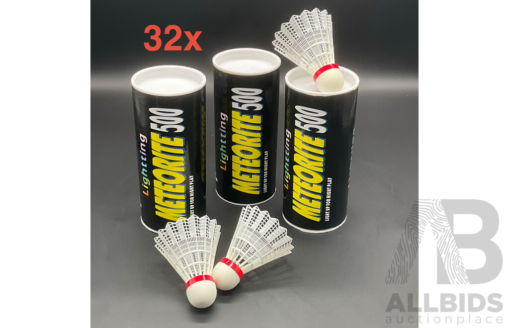 YONEX Meteorite 500 - 3pcs Badminton Shuttle - Lot of 32