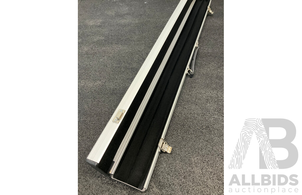 Assorted Billiard Equipment -  Aluminium Cue Case - Lot of 10