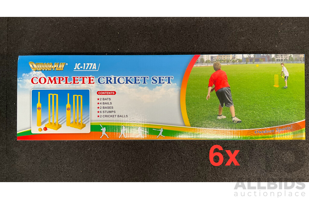 Complete CRICKET Set - Lot of 6