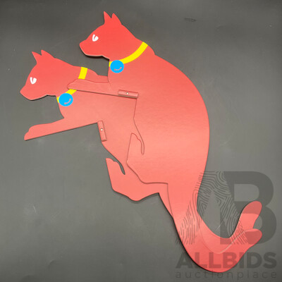 EYE CUE Angle Art (Brown/Red) - Lot of 50