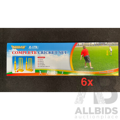 Complete CRICKET Set - Lot of 6