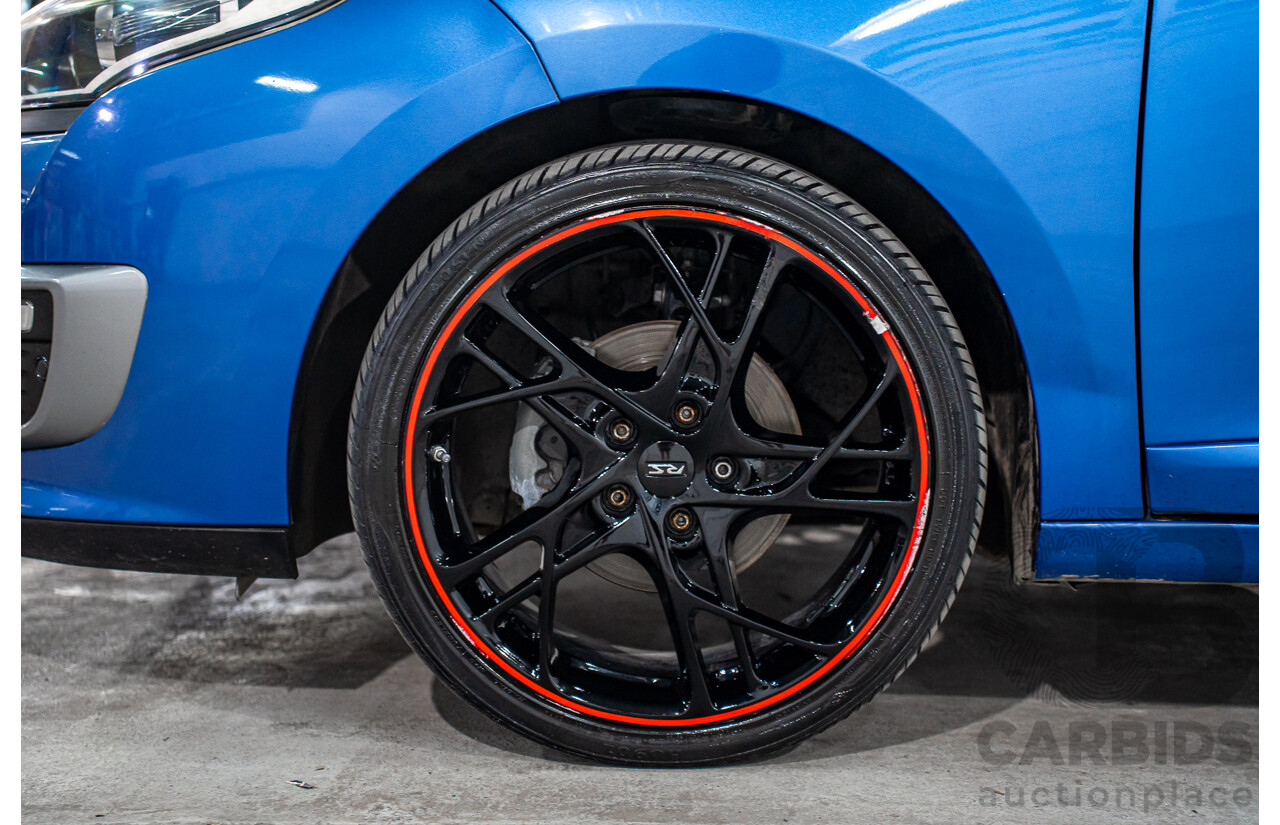 1/2015 Renault Megane GT-Line B95 MY14 5d Hatchback Malta Blue Metallic Turbo Diesel 1.5L