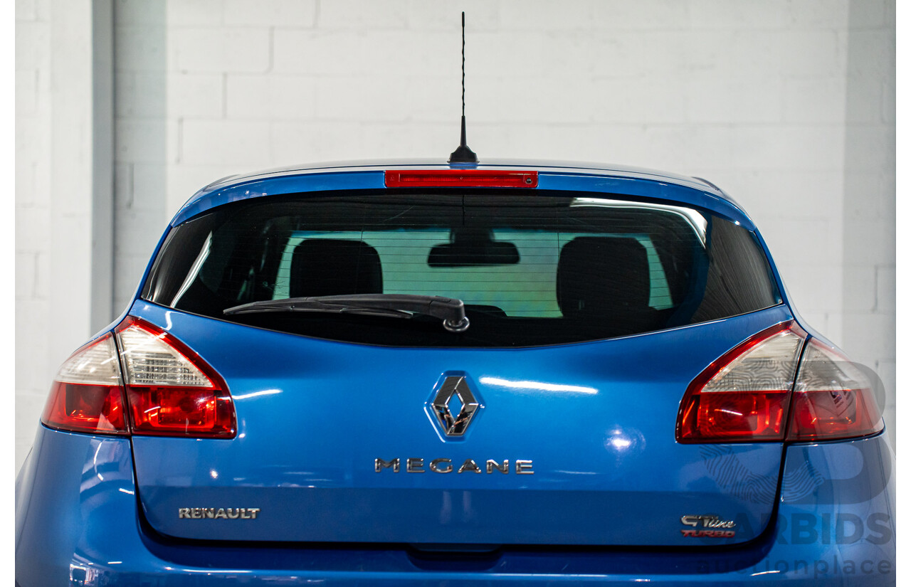 1/2015 Renault Megane GT-Line B95 MY14 5d Hatchback Malta Blue Metallic Turbo Diesel 1.5L