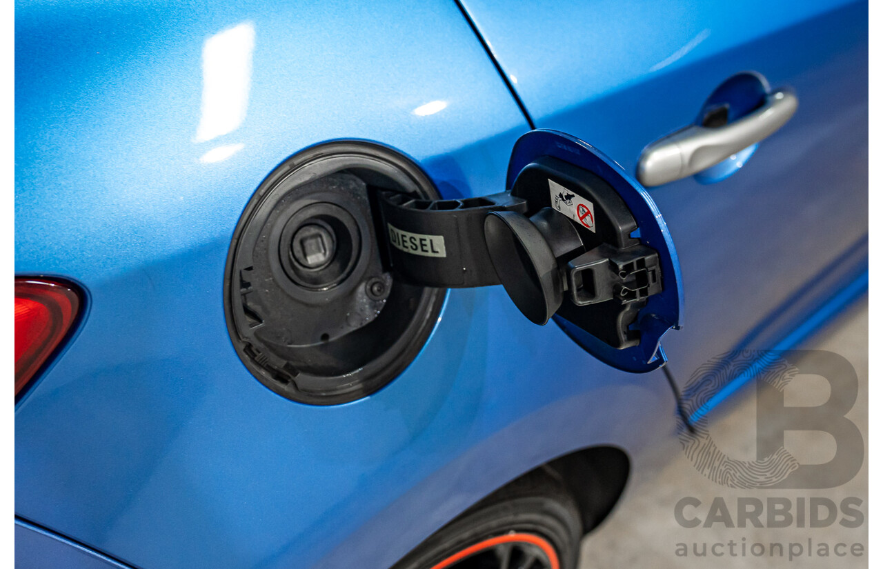 1/2015 Renault Megane GT-Line B95 MY14 5d Hatchback Malta Blue Metallic Turbo Diesel 1.5L