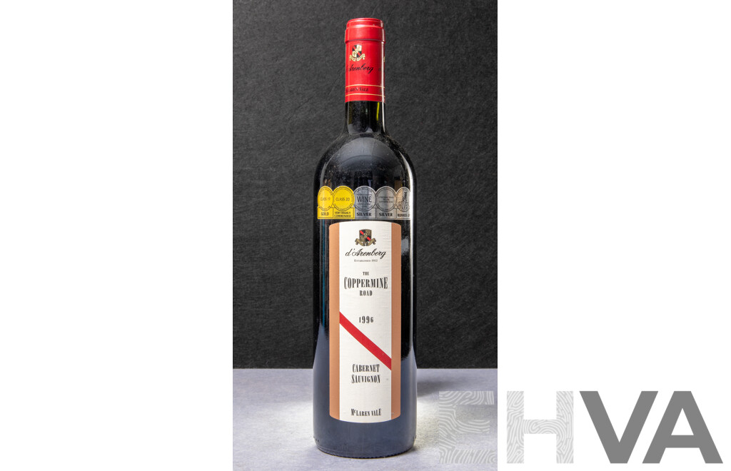 D'Arenberg the Coppermine Road Cabernet Sauvignon Vintage 1996