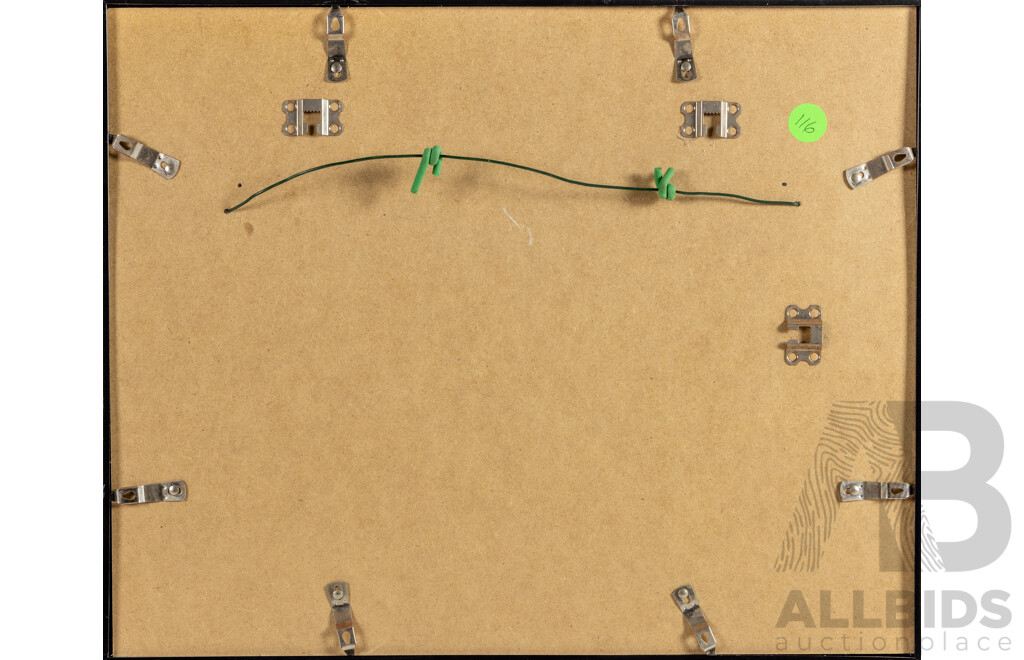 Artist Unknown (20th Century, Australian) Swagie, Original Watercolour on Card, 41 x 51 cm (frame)