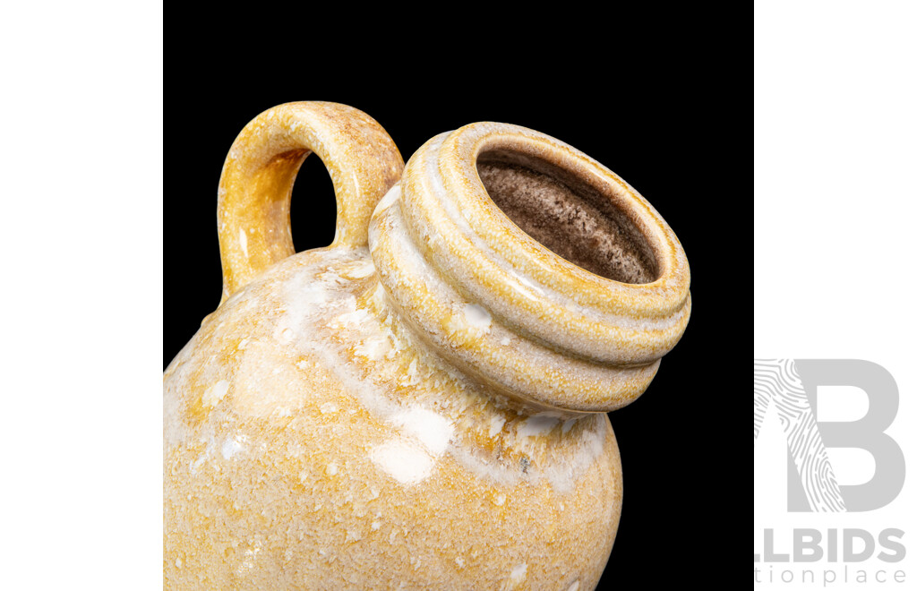 Vintage West German Fat Lava Glaze Ceramic Jug