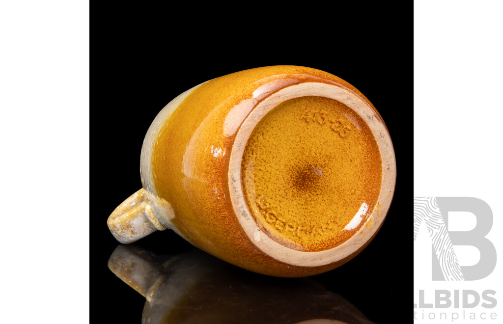 Vintage West German Fat Lava Glaze Ceramic Jug