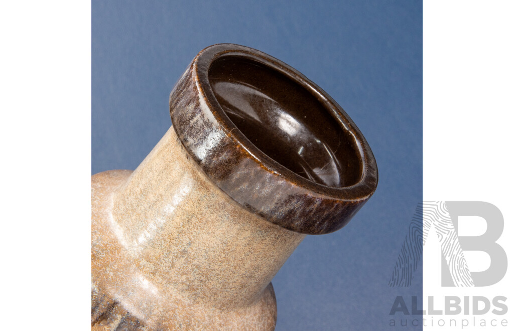 Vintage West German Fat Lava Glaze Ceramic Vase