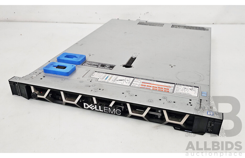 Dell EMC PowerEdge R440 Intel Xeon CPU SILVER (4114) 2.20GHz-3.00GHz 10-Core CPU 1RU Server