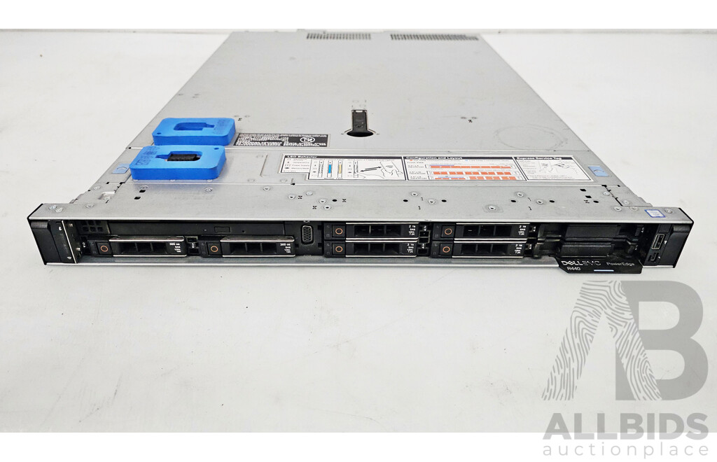 Dell EMC PowerEdge R440 Intel Xeon CPU SILVER (4114) 2.20GHz-3.00GHz 10-Core CPU 1RU Server