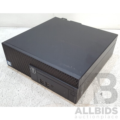 Dell OptiPlex 3050 Intel Core i5 (7500) 3.40GHz-3.80GHz 4-Core CPU Desktop Computer