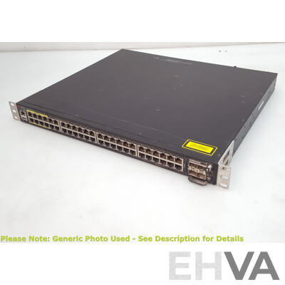 Brocade (ICX 7450-48P) 48-Port PoE+ Gigabit Ethernet Switch