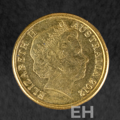 Australian 2012 Two Dollar Coin, Remembrance 'Red Poppy'