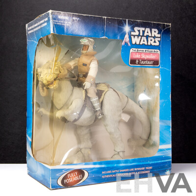 Boxed Vintage Hasbro 'The Empire Strikes Back' Luke Skywalker and Tauntaun Action Figure