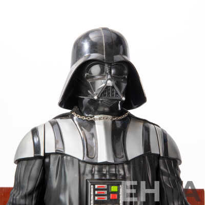 Boxed Vintage Jakks Pacific Large Articulated Darth Vader Figure